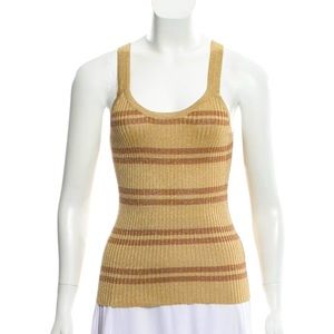 Gucci Metallic Sleveless Sweater